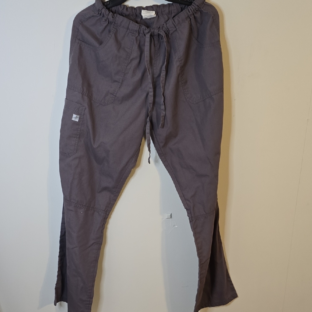 Women's Charcoal Cargo Pants